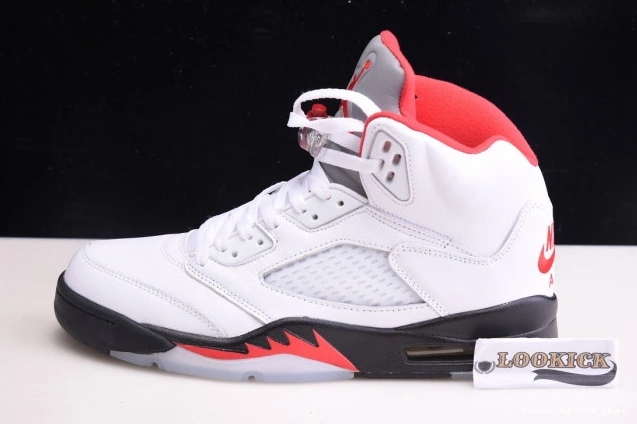 Kick Theory Silver DA1911-102 Retro Tongue Fire Red 5 Air Jordan (2020) 0814